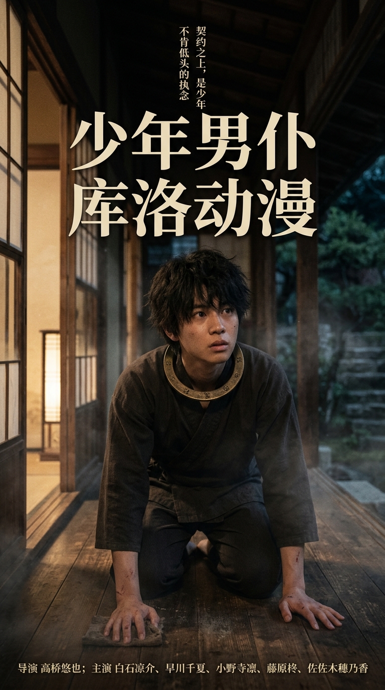 《少年男仆库洛动漫》主视觉海报